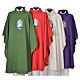 STOCK Chasuble Jubilee with LATIN application 100% polyester s1