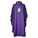 STOCK Chasuble Jubilee with LATIN application 100% polyester s3