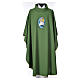 STOCK Chasuble Jubilee with LATIN application 100% polyester s6