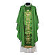 Chasuble in 100% wool and machine embroidered stole Gamma s3