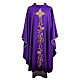 Chasuble in 100% polyester, machine embroidered Gamma s1