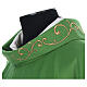 Chasuble in 100% wool with embroidered cross on neck Gamma s4