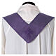 STOCK Chasuble blended colour with embroided Cross, wool Gamma s12