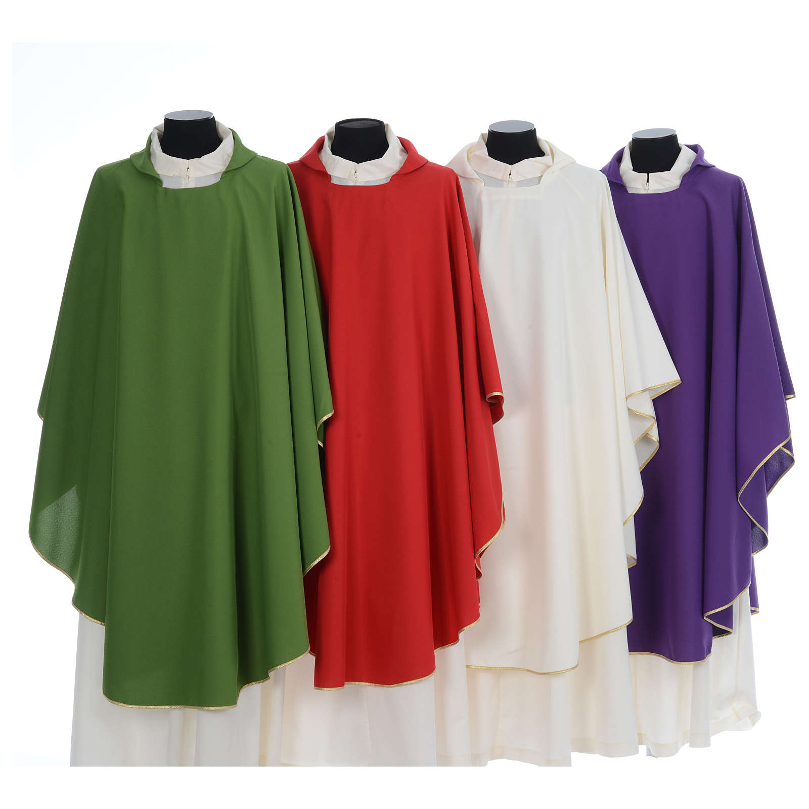 Simple Chasuble in polyester | online sales on HOLYART.co.uk