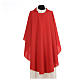 Chasuble liturgique simple 100% polyester s4
