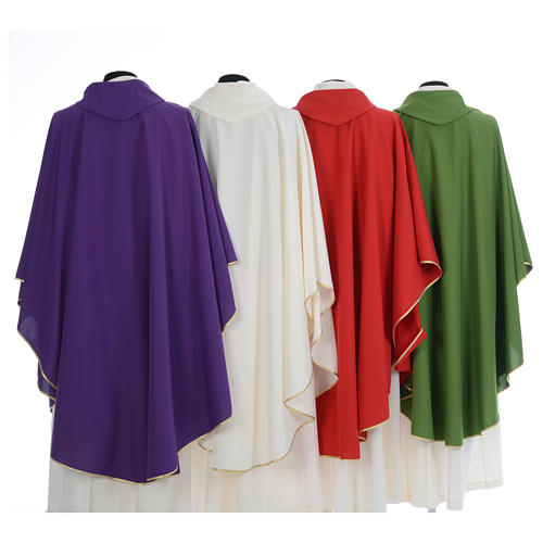 Simple Priest Chasuble in polyester 2