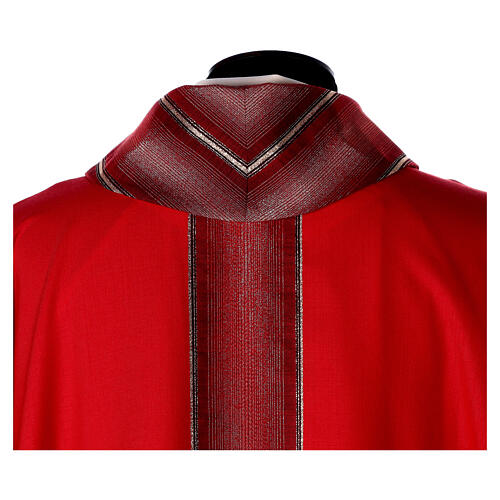 Chasuble in pure thin wool Gamma 5