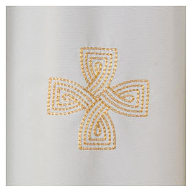 Casulas: Casula 3 cruzes bordado entrelaçado Casulas: Casula 3 cruzes bordado entrelaçado