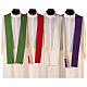 JHS Chasuble with rays in polyester crepe s11