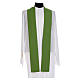 Liturgical Chasuble in 100% polyester Chi-Rho, grapes, ears of wheat s5