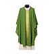 Chasuble with embroidered crosses on front in Vatican fabric, 100% polyester s3