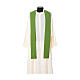 Chasuble with V neckline and decoration on front and back, 100% polyester s8