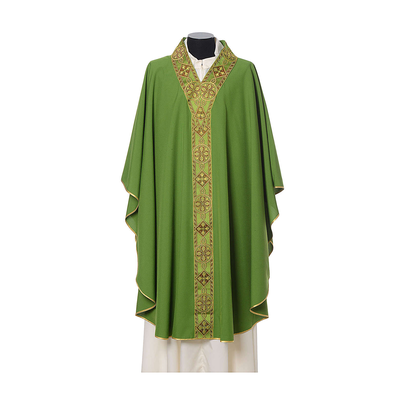 Gothic Chasuble with V neckline and decoration on front and | online ...