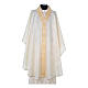 Chasuble in damask sable s5