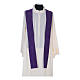 Chasuble damas sable filigrané finitions or s13