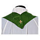 Chasuble damas sable filigrané finitions or s14