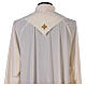 Chasuble with satin orphrey on front and back, ultra lightweight Vatican fabric s7
