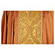 Chasuble prêtre soie or 100% broderies dorée s4