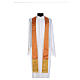 Chasuble prêtre soie or 100% broderies dorée s6