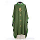 Catholic Priest Chasuble with central IHS and crosses s3