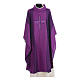 Priest Chasuble embroidered with stylized cross s6