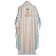 Chasuble with Marian symbol embroidery s3