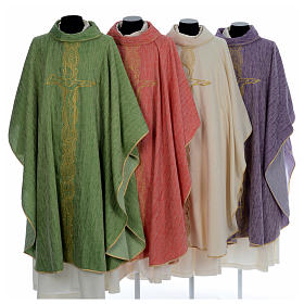 Priest Chasuble embroidered with large cross design