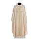 Priest Chasuble embroidered with large cross design s5