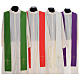 Liturgical chasuble with cross embroidery s7