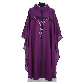 Lent chasuble with Crucifix
