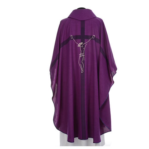 Lent chasuble with Crucifix 3