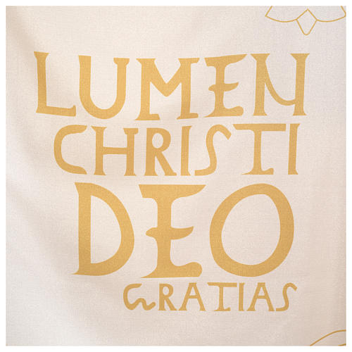 Liturgical chasuble with golden decorations 4