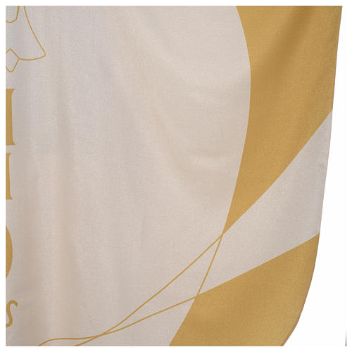 Liturgical chasuble with golden decorations 5