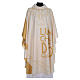 Liturgical chasuble with golden decorations s1