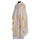 Liturgical chasuble with golden decorations s2