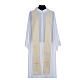 Liturgical chasuble with golden decorations s6