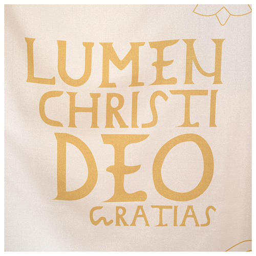 Casula liturgica con decori in oro 4
