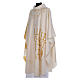 Casula liturgica con decori in oro s2
