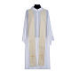 Casula liturgica con decori in oro s6