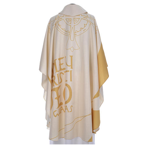 Gothic Chasuble with golden decorations 3