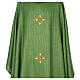 Chasuble 85% wool 15% lurex embroidered with three crosses Gamma s2