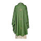 Chasuble 85% wool 15% lurex embroidered with three crosses Gamma s6