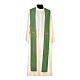 Latin Chasuble 85% wool 15% lurex embroidered with three crosses s4