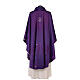 Chasuble with machine embroidery wool silk lurex Gamma s9