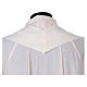 Liturgical Chasuble with cross wheat and Alpha in polyester s5