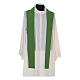 Chasuble in polyester cross wheat and grapes s9