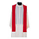 Chasuble in polyester cross wheat and grapes s10