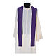 Chasuble in polyester cross wheat and grapes s12