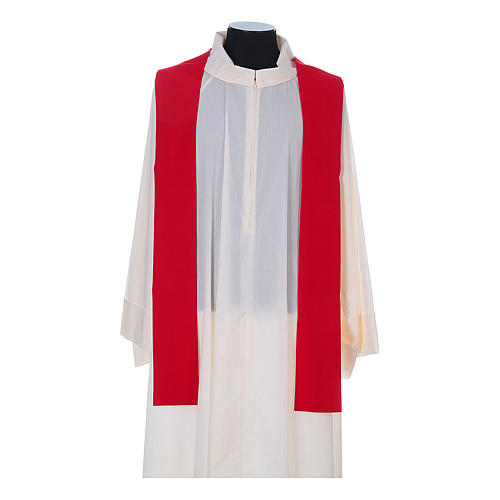 Chasuble prêtre 100% polyester avec épis croix raisin 10