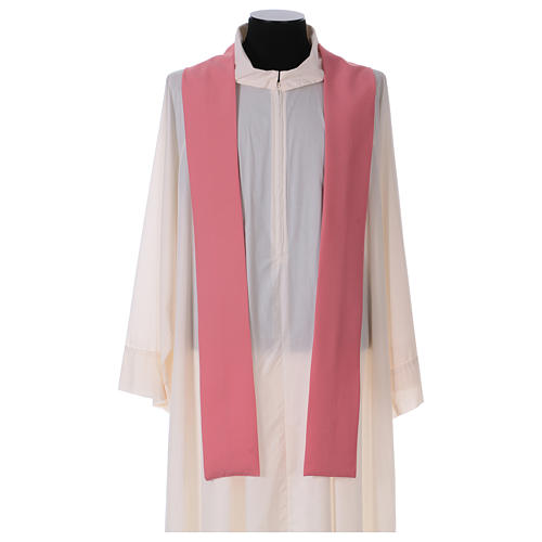 Chasuble in polyester IHS and wheat 5